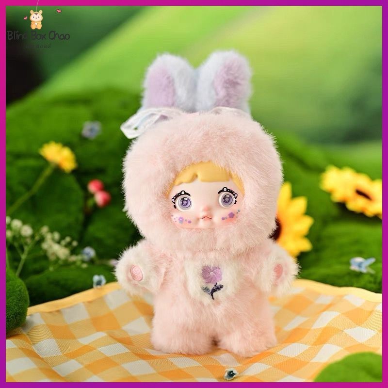 [In Stock] nommi Nuomi Garden Bunny Plush Blind Box ตุ๊กตาน่ารักจี้ของขวัญ Blind Box