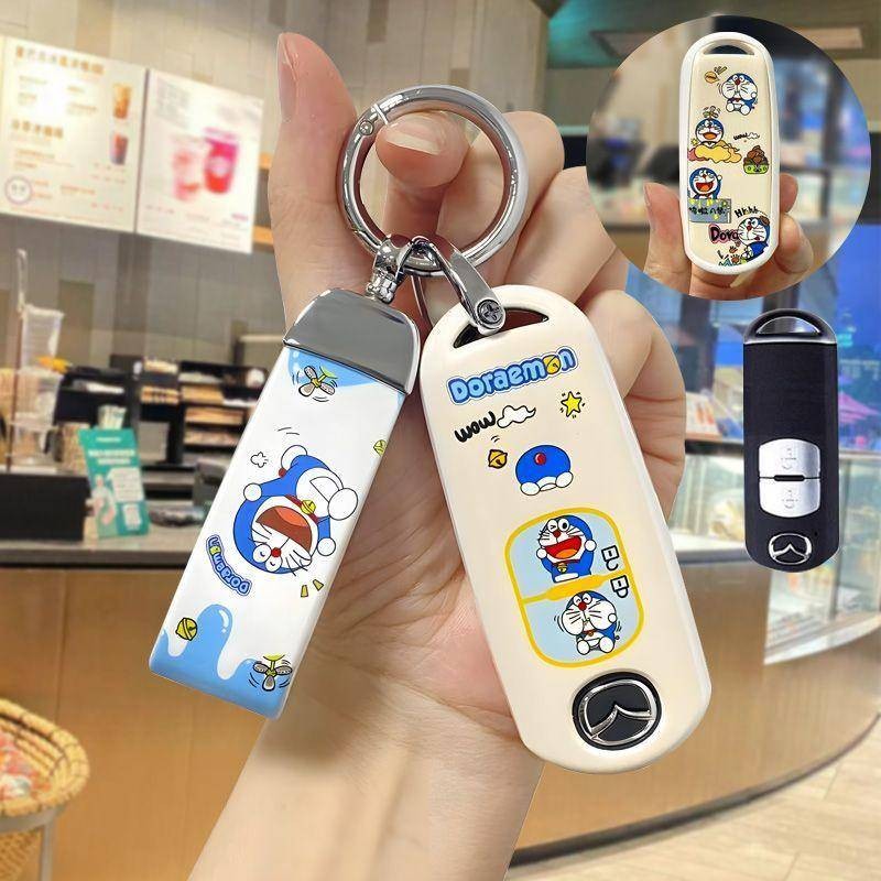 เคสกุญแจรีโมทรถยนต์ Mazda2 2020 Mazda cx5 2021  Mazda6  cx3 cx8 พวงกุญแจ เคสกุญแจ