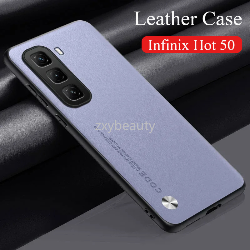 Infinix Hot 50 Pro Plus 5G 4G 2024 X6720 กรณีซิลิโคนอ่อนนุ่มธรรมดาหนังป้องกันกรณีสําหรับ Hot50 Hot50Pro 50Pro + X6882 ป้องกันปกหลัง