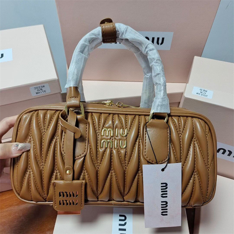 Macaron กระเป๋าสะพายจีบสีกระเป๋าถือแฟชั่น