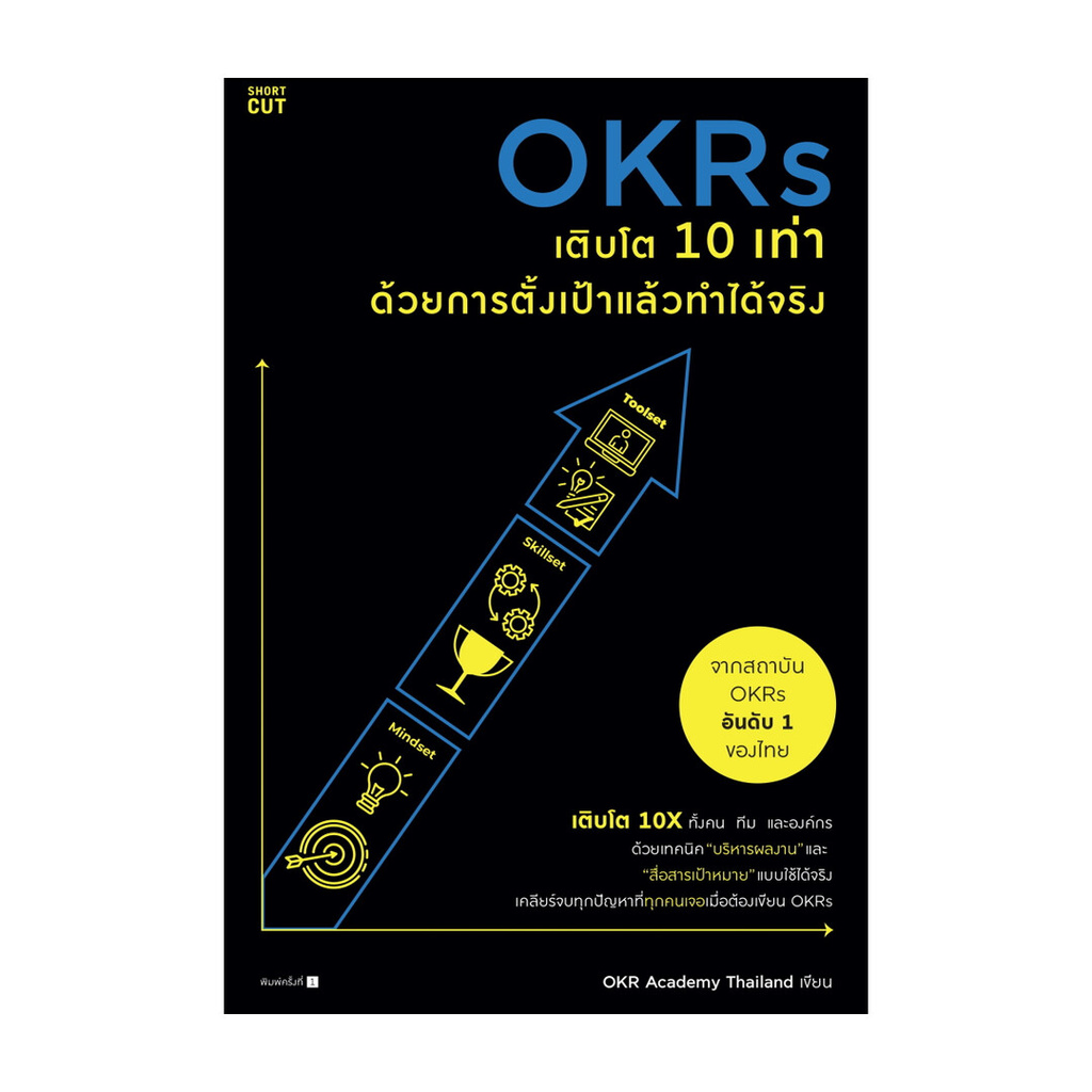 หนังสือ OKRs เติบโต 10 เท่า ด้วยการตั้งเป้าแล้วทำได้จริง