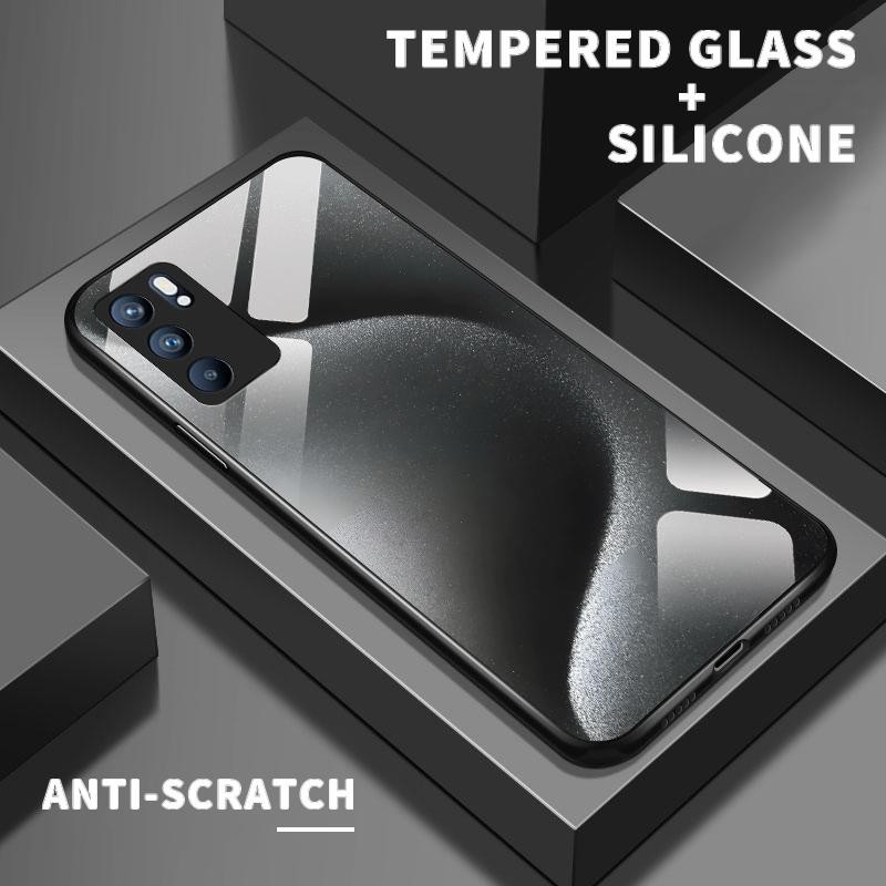 เหมาะสำหรับ OPPO Reno6 5G Reno7 Z Reno6 Lite Pro Reno8 กรณีโทรศัพท์มือถือ Simple Wave Stripe Paint S