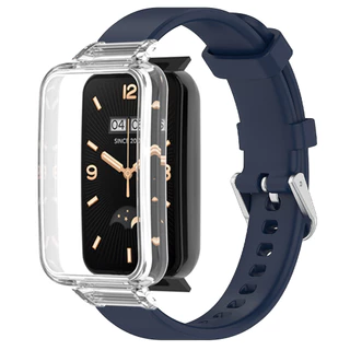 สายซิลิโคนสําหรับ Xiaomi Smart Band 9 Pro / 8 Pro สร้อยข้อมือสําหรับ Xiaomi Band 7 Pro ซิลิโคนอ่อนนุ่มกีฬาสายรัดข้อมือ