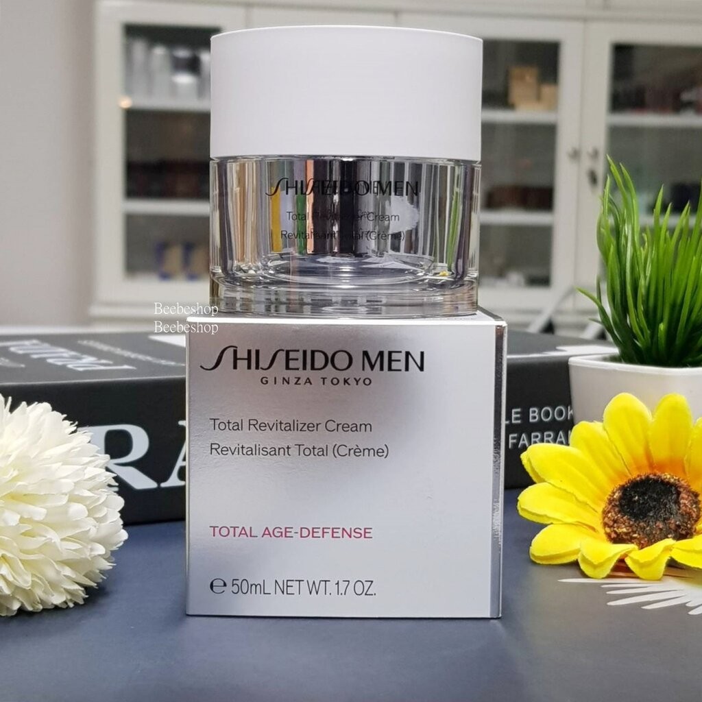 SHISEIDO ครีมสำหรับผู้ชาย Men Total Revitalizer Cream 50ml ผลิต 05-07/2023