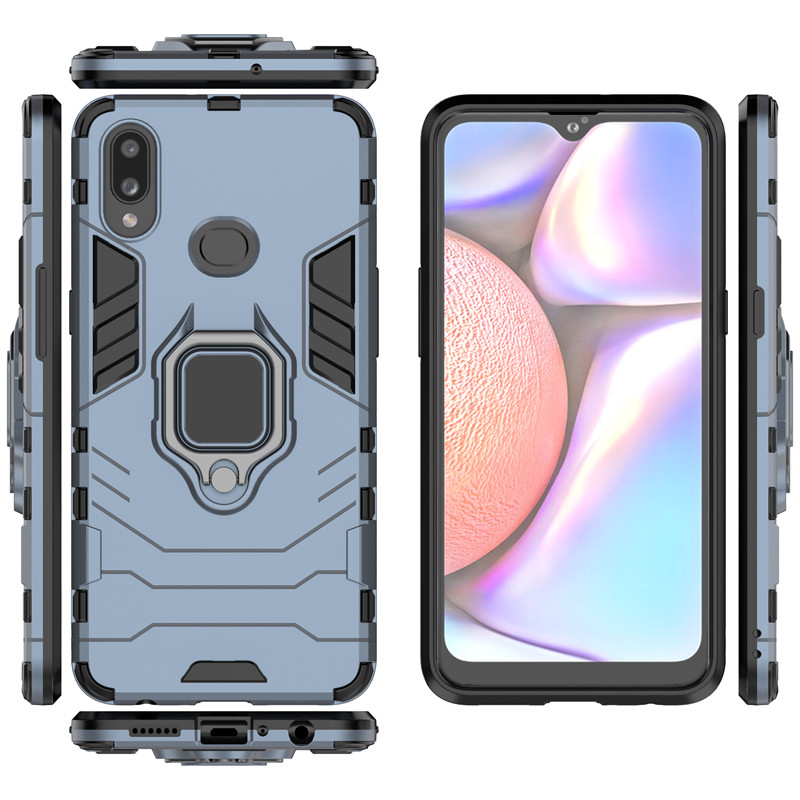 สําหรับ Samsung Galaxy A10S, ฝาครอบป้องกันโทรศัพท์เกราะที่มีศักยภาพ, เคสโทรศัพท์วัสดุ PC ป้องกันการระเบิด