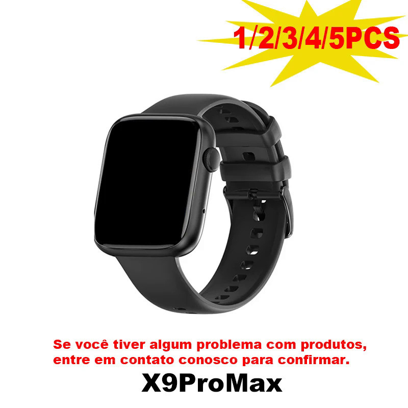 2024 New X9 Pro Max Smart Watch 45mm Bluetooth Call Message Reminder Voice Assistant Sports  Men Wom