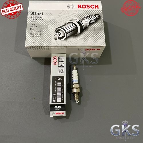 BOSCH U5AC (C7HSA) SPARK PLUG สําหรับ Supra Grand Mio Smash Legenda Jupiter Z Vega motors