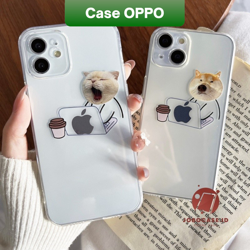 กรณีOPPO A5 Reno 13 13F Realme C75 หมายเหตุ 60 แมวและสุนัข 01 OPPO A5 Reno 13 13F Realme C75 หมายเหต