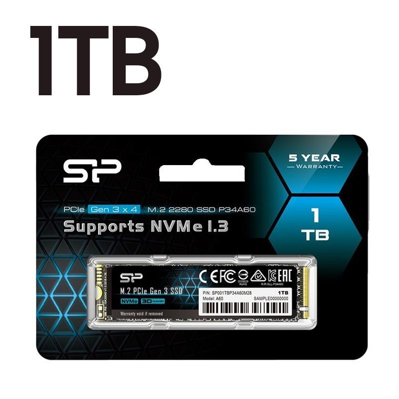 SP Guangying SSD A60 PCle3.0 128G 256G 512G Solid State Drive 1T โน้ตบุ๊คเดสก์ท็อป SSD7.4