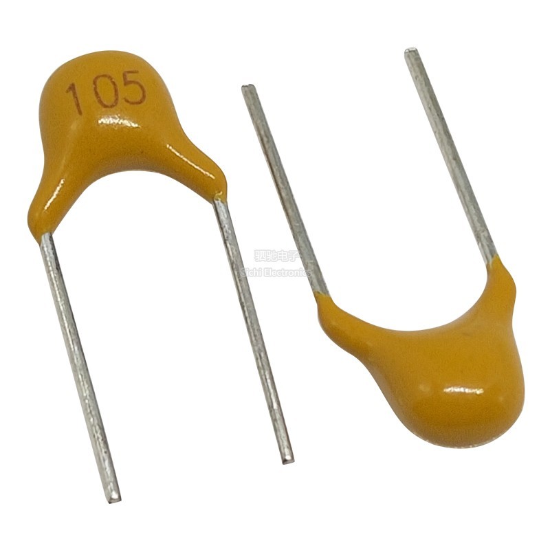 CT4 Unique Capacitor 50V105M 1UF ข้อผิดพลาด 20% 105P Pitch 5.08mm