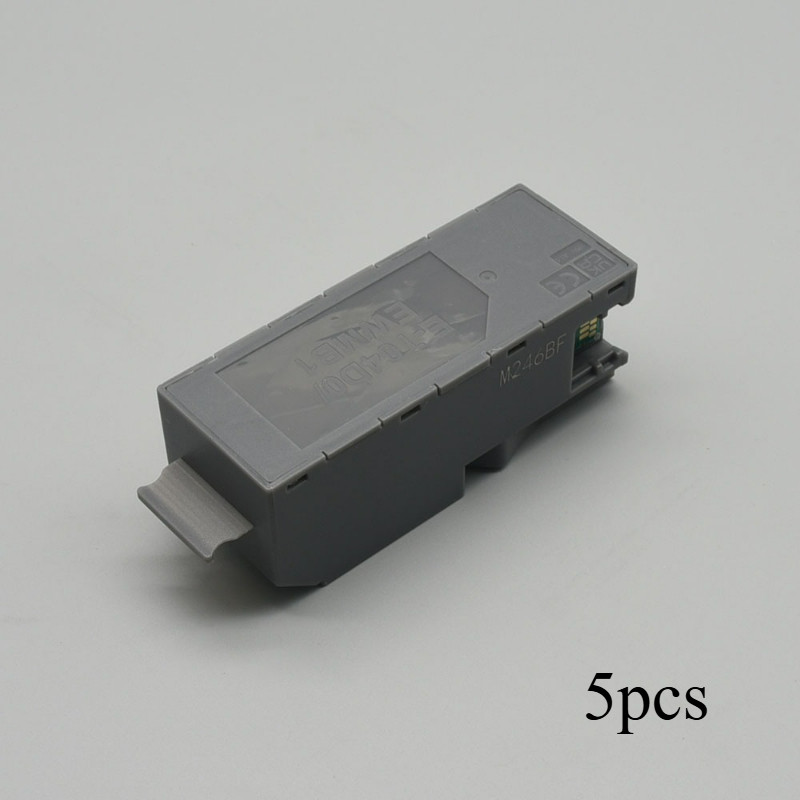 5X C13T04D000 T04D0 ถังหมึกเสียกล่องบํารุงรักษาสําหรับ EPSON EcoTank ET-7700 ET-7750 L7160 L7180 L71