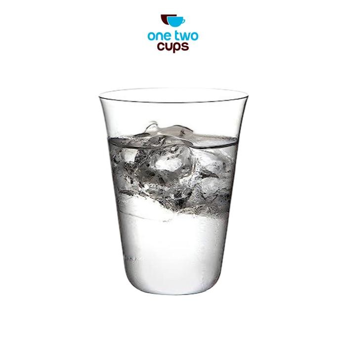 One Two Cups Aesthetic Glass Coffee Tea Ultra Thin Glass 370ml - KM518