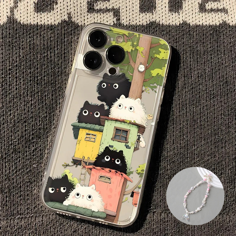 Candy Tree Lanyard Cat Case Overseas Infinix Hot 60 Hot 60 Pro Smart10 Plus Smart 10 Plus Smart 9 Ho