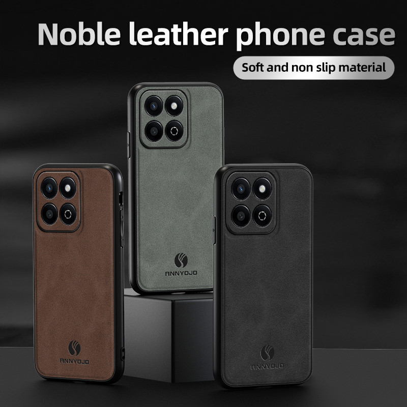 สําหรับ Honor X7c 4G Honor X7C honorX7c X 7c X7 c 4G 2024 เคสโทรศัพท์หรูหราหนังแฟชั่นคู่สไตล์กันกระแ