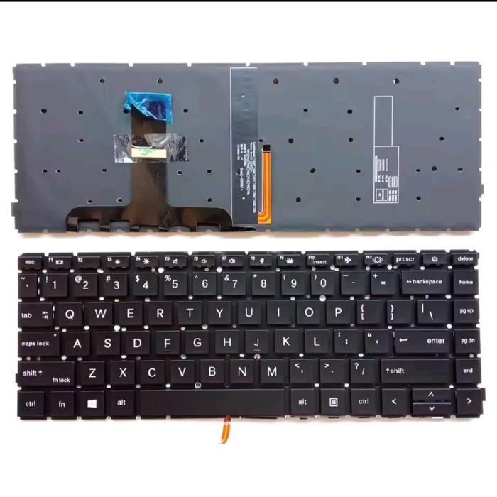 แป้นพิมพ์ต้นฉบับ Hp Probook 440 G8 G9 445 G8 G9 M23769-B31 M22639-001 HSN-Q27C HSN-Q13C Backlightth