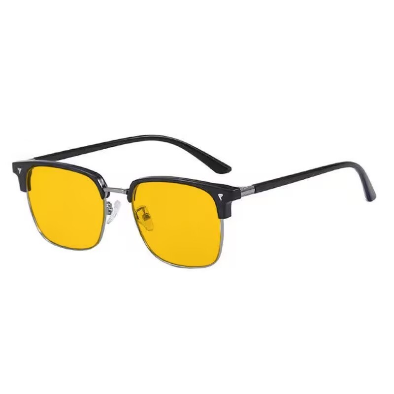 แว่นตาป้องกันแสงสะท้อน สำหรับสายตาสั้น ใช้งานได้ทั้งกลางวันและกลางคืน ออกแบบมาเพื่อความปลอดภัยขณะขับรถในเวลากลางคืน - รูปที่ 6