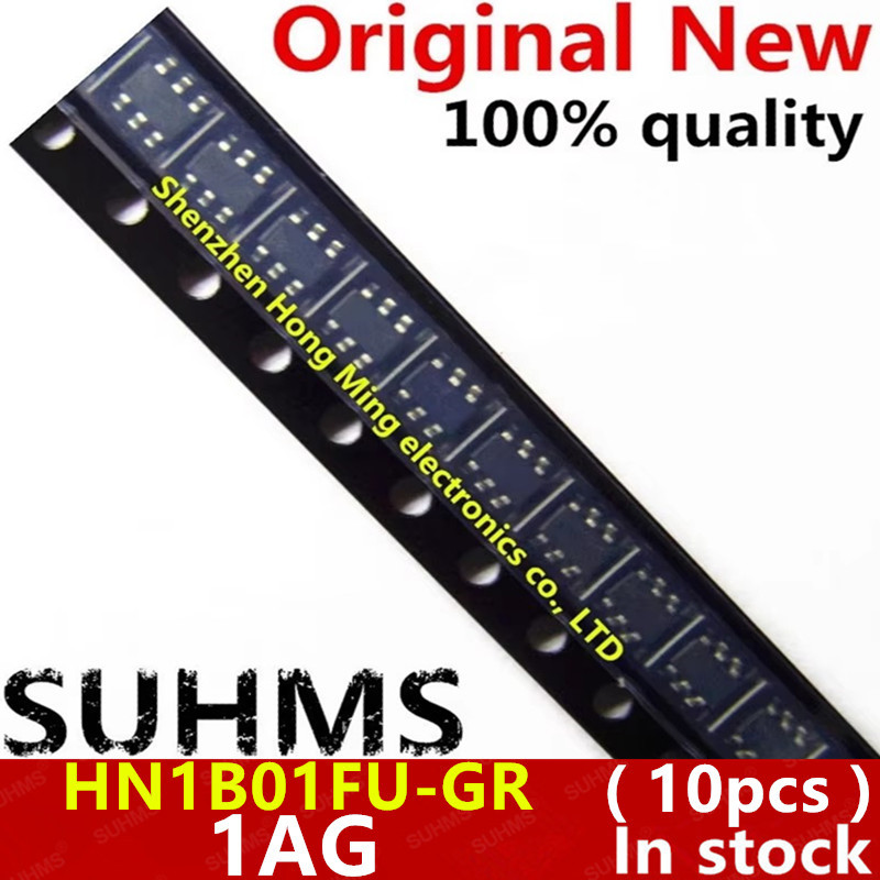 (10 ชิ้น) 100% ใหม่ HN1B01FU-GR HN1B01FU 1AG SOT-363 ชิปเซ็ต