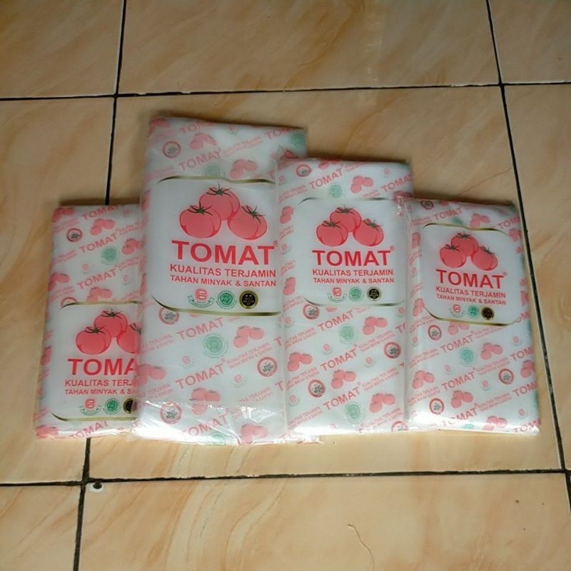 พลาสติกมะเขือเทศ PE ขนาด 20x35 - 15x30 - 12x25 - 10x20 พลาสติก PE