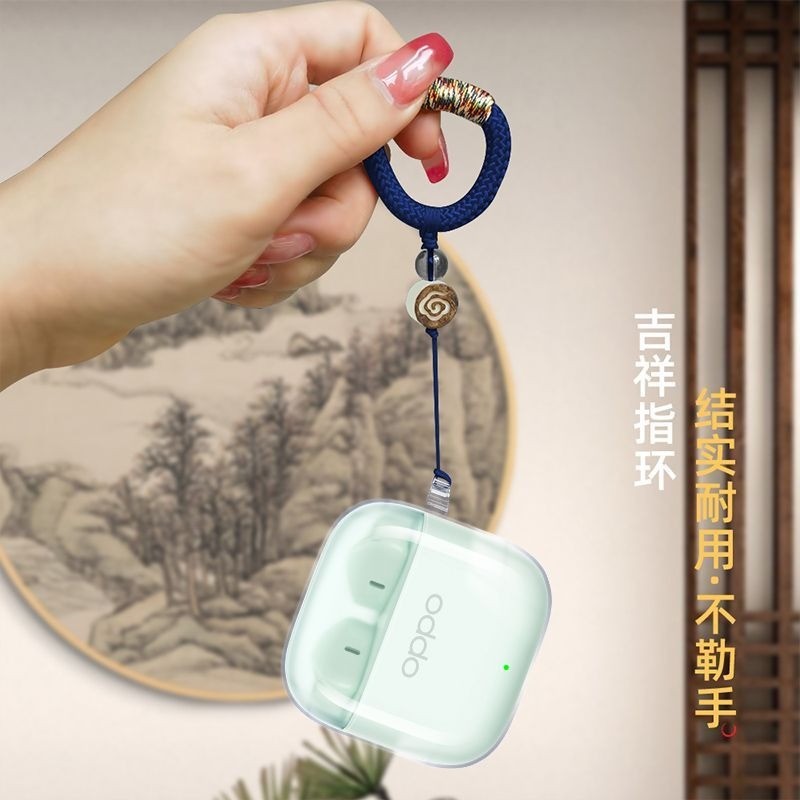 เคสสําหรับ OPPO Enco Buds3, TPU ฝาครอบหูฟังแบบใสสําหรับ OPPO Enco Buds 3