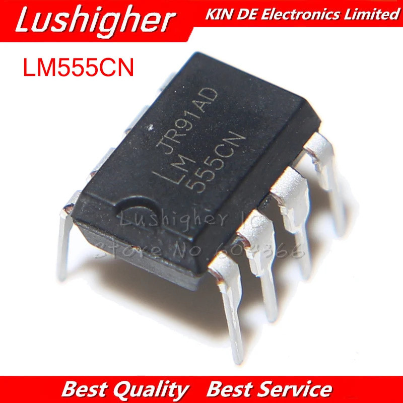 10PCS LM555CN DIP-8 LM555 ปลั๊กตรง