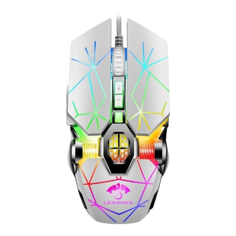 Fantech เมาส์เกมมิ่งแบบมีสาย ไฟ RGB Ergonomic thumbnail 8