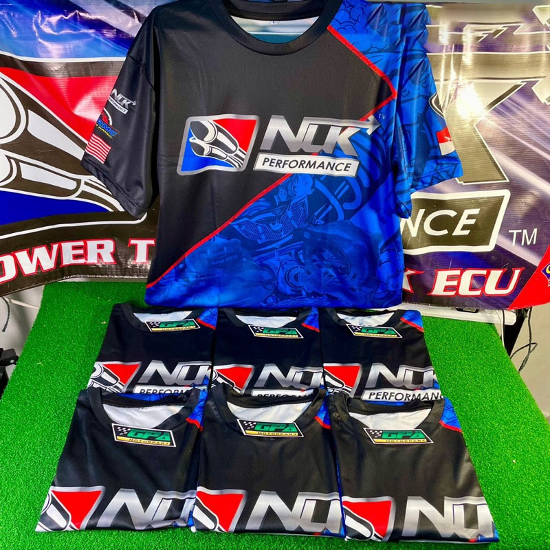 NLK PERFORMANCE BAJU TERBARU เสื้อยืด MATERIAL แห้งเร็ว