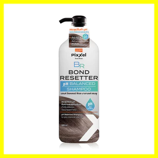 Lolane Pixxle Bond Resetter PH Balanced Shampoo 500ml โลแลน แชมพูปรับค่า pH สำหรับเตรียมผมก่อนการทำเคมี.