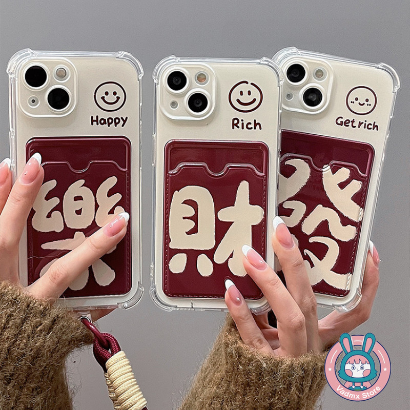 Get Rich Card Holderเคสโทรศัพท์สําหรับXiaomi Poco X7 Pro X6 X5 X4 X3 NFC M6 M5S M5 M4 M2 F6 Pro C61 