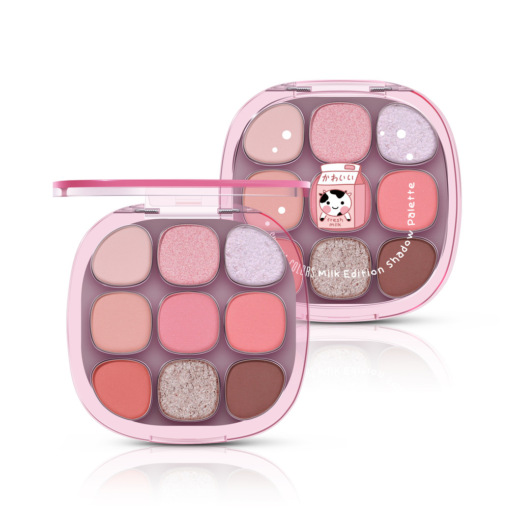 Sivanna Colors Milk Edition Shadow Palette อายแชโดว์ เม็ดสีแน่น เนื้อแมทท์ และชิมเมอร์ (HF742)