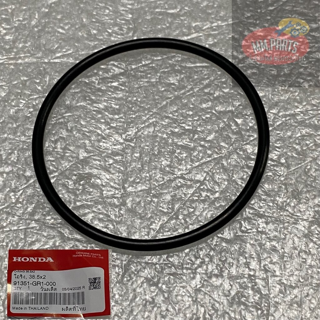91351-GR1-000 โอริง, 38.5x2 ICON (2007-2008) ,SCOOPYI 2010-2013 PCX125 (2009),SPACYI ,CLICK125I HOND