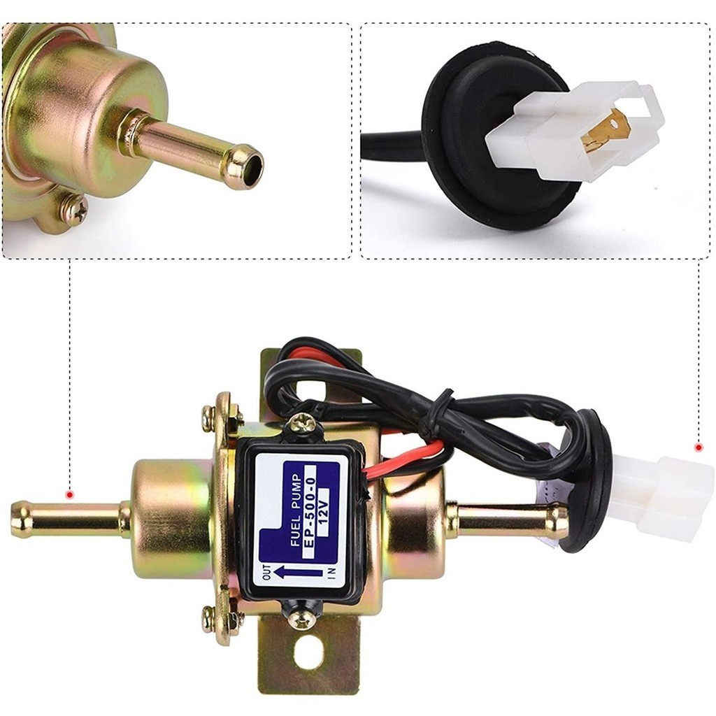 [ขายดี!] ปั๊มเชื้อเพลิงไฟฟ้าดีเซล เบนซิน 12V EP500-0 สําหรับรถยนต์ 035000-0460 12585-52030 1258552031 Ep500 FP-1010-G - รูปที่ 5