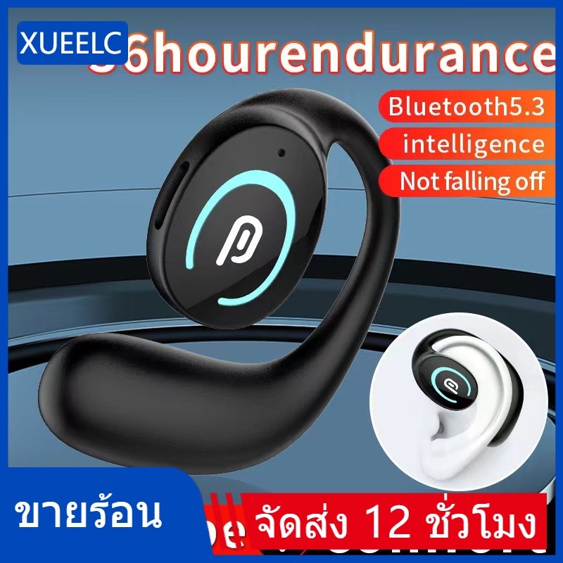 MK9 หูฟังหูเดียวไร้สาย OWS Non In-Ear Ear-hooks ชุดหูฟังสํานักงานธุรกิจกีฬาวิ่งหูฟัง xueelct