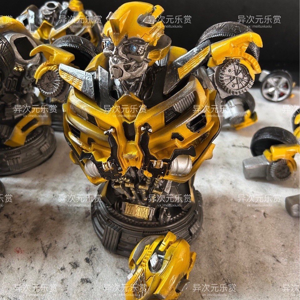 Transformers Series Bumblebee GK Figure Transformers Megatron GK Model รูปปั้นเรซิ่นหน้าอก