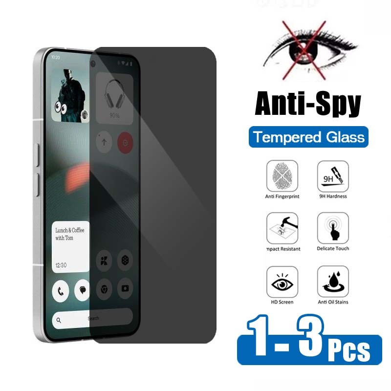 1-3 ชิ้นสําหรับโทรศัพท์ Nothing 3 ตัวป้องกันหน้าจอความเป็นส่วนตัวสําหรับโทรศัพท์ Nothing 3a 2a 2 1 C