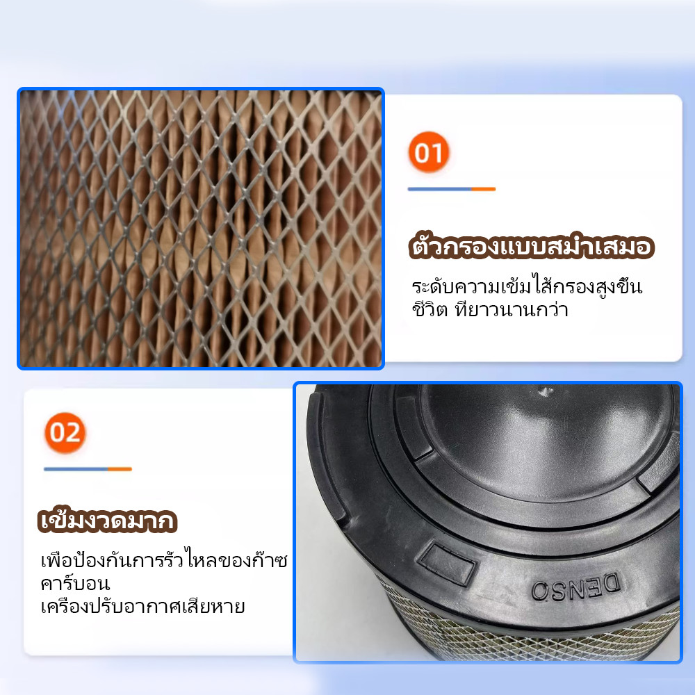 กรองอากาศ อีซูซุ D-Max ดีแม็ก 2002-2011(2.5),D-Max 2002-2006(3.0),Mu-7,TFR (3.0) รหัสแท้8-97944570-0 - รูปที่ 4
