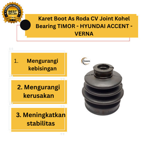 CV Joint Kohl Bearing TIMOR - HYUNDAI ACCENT - VERNA