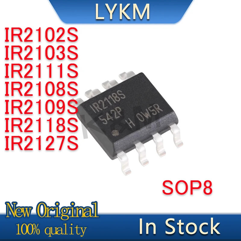 1-5PCS IR2102S IR2103S IR2111S IR2108S IR2109S IR2118S IR2127S SOP8 ชิปในสต็อก
