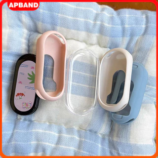 ซิลิโคนเคสนิ่ม for Smartwatch Xiaomi Mi Band 10 9 8 /NFC กีฬายางป้องกันหน้าจอฝาครอบกันชนรูอุปกรณ์เสริม