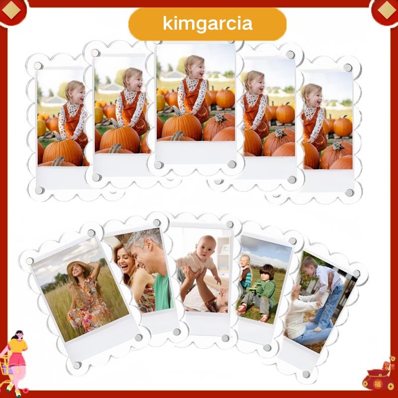 kimgarcia Magnetic Picture Frames forFridge Magnetic Picture Frame กรอบแม่เหล็กอะคริลิค