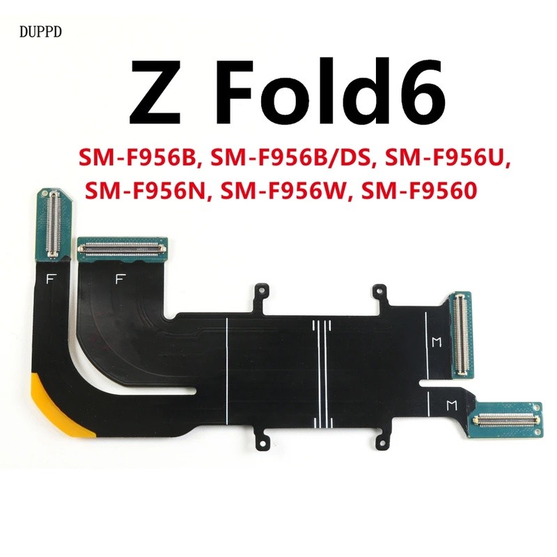 สําหรับ Samsung Galaxy Z Fold6 5G F956 F956B F956U F956N แกนหมุนเมนบอร์ดเมนบอร์ดบอร์ดหลักเชื่อมต่อ L