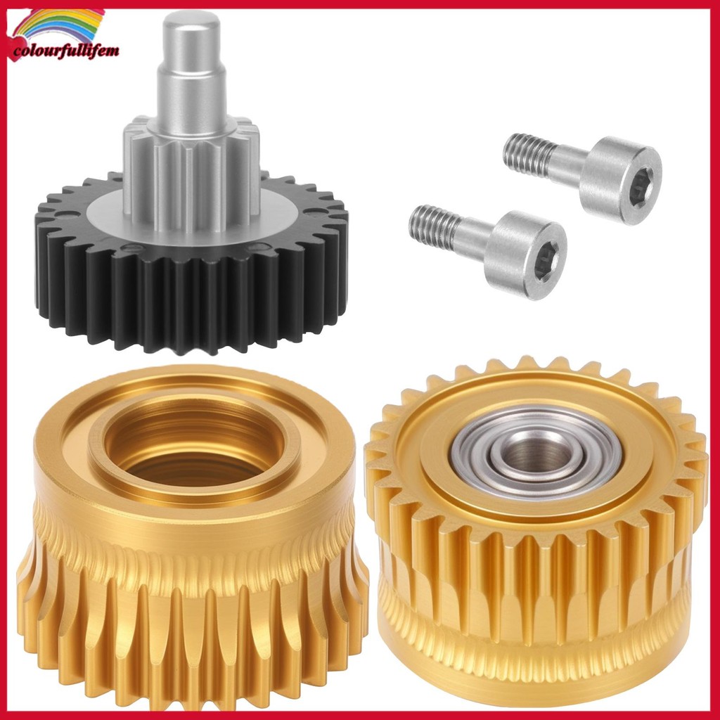 Extruder ชุดเกียร์เหล็กชุบแข็งไดรฟ์ Extruder เกียร์ติดตั้งง่ายสําหรับ K1/K1 Max/K1C SHOPSKC2259