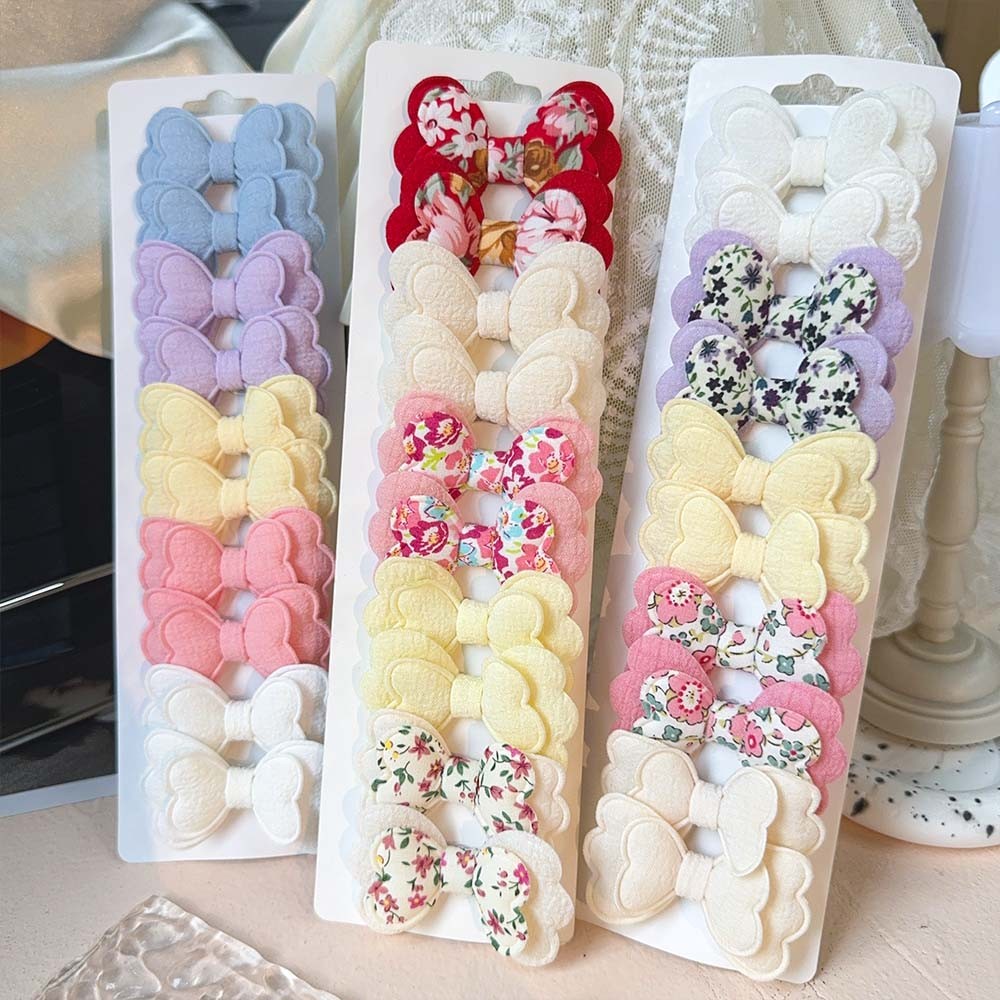 อุปกรณ์ผมสำหรับเด็ก แบบสองชั้น พิมพ์ลายกุหลาบที่ทำมือ สินค้าขายส่ง