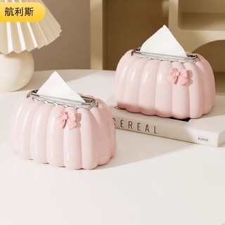 กล่องทิชชู่ห้องนั่งเล่นแสงหรูหราระดับไฮเอนด์สก์ท็อปครัวเรือน…