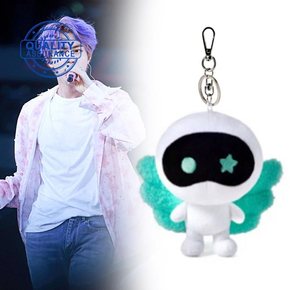 Bts กระเป๋าเป้สะพายหลังจี้ Jin Runseokjin Wotou พวงกุญแจกระเป๋า Wootteo ตุ๊กตาจี้ตกแต่ง N9a5