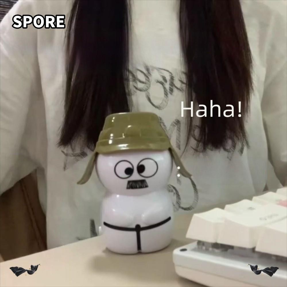 SPORE พวงกุญแจควบคุมเสียง, เสียง Widget Widget Baga ของเล่นเสียง, ของขวัญแสดงเสียง 8 ซม.