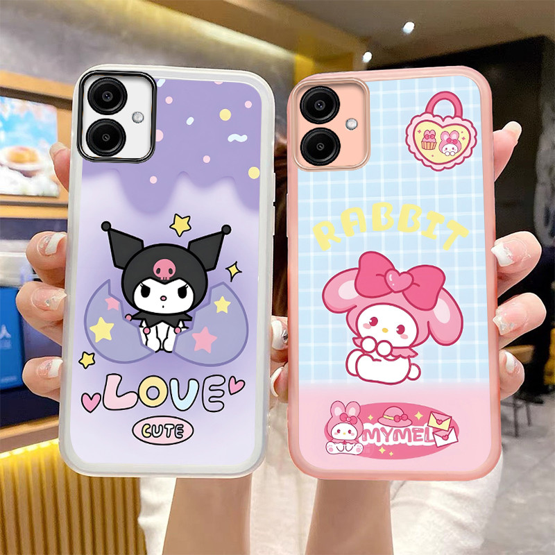 เคสโทรศัพท์เคส เคส Samsung a06 5g พร้อมฟิล์มกันรอยเลนส์
