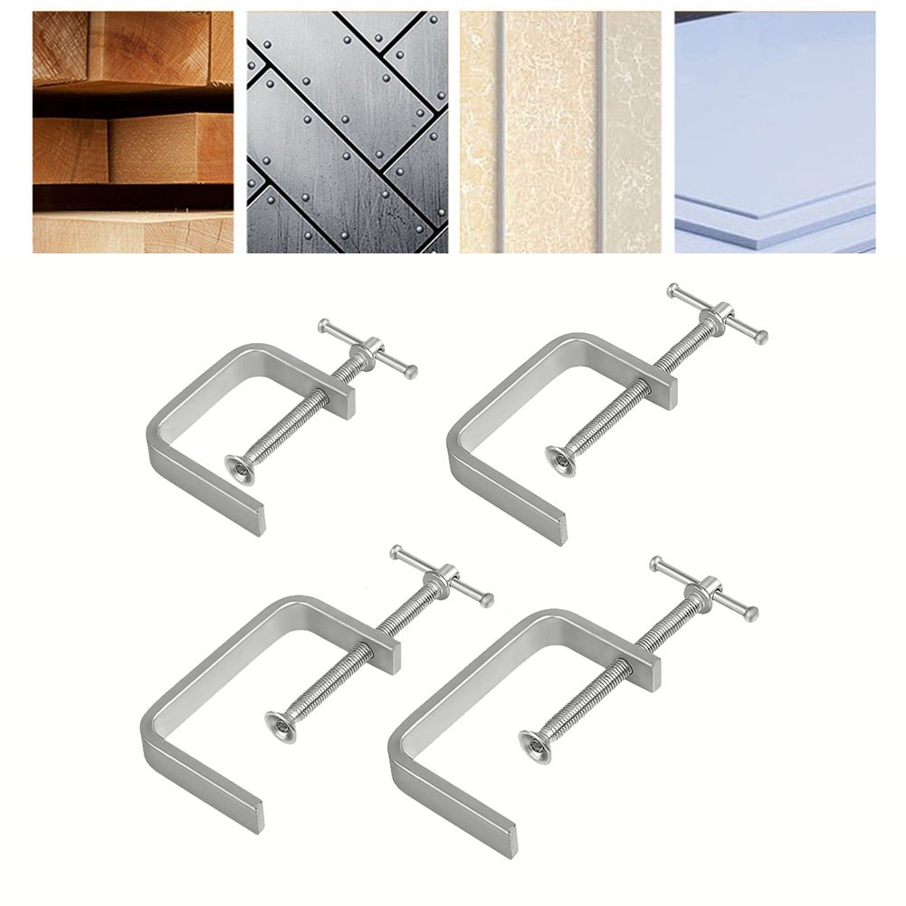 [iTools 0710] 50-100 มม. แคลมป์งานไม้ C-Clamp G-Clamp สําหรับยึดเจาะพลาสติกไม้