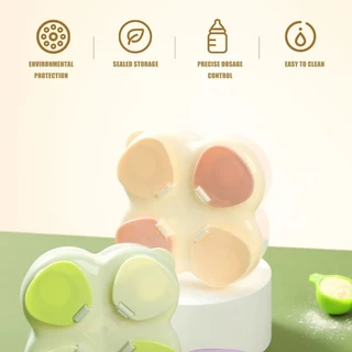 CC Travel Friendly Baby Formula Organizer กล่องนมผงทําความสะอาดง่าย 4 ส่วน