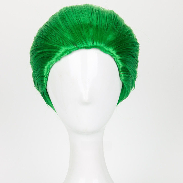 วิกคอสเพลย์ Suicide Squad แบทแมน โจ๊กเกอร์ โจ๊กเกอร์ Jared Leto สไตล์สีเขียว อุปกรณ์เล่นบทบาท