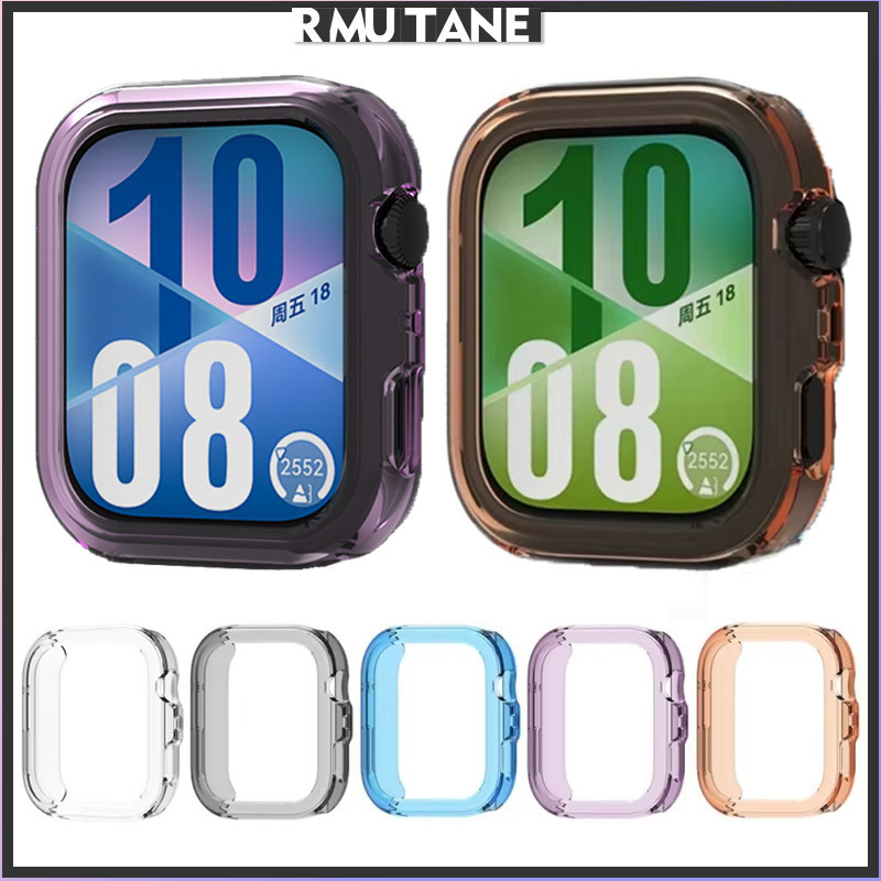 กรณี TPU อ่อนสำหรับ for Smartwatch HUAWEI Watch Fit 4/4 Pro โปร่งใสป้องกัน Gores เชลล์ปกป้องหน้าจอ อุปกรณ์เสริมสำหรับ